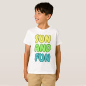 サン＆ファン キッズTシャツ Tシャツ (正面フル)