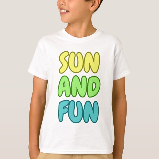 サン＆ファン キッズTシャツ Tシャツ (正面)