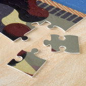 サン・フアン旧市街、プエルトリコのエル・モロ要塞を訪問する ジグソーパズル (側面)