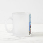 サン・フアン旧市街、プエルトリコのエル・モロ要塞を訪問する フロストグラスマグカップ (左)