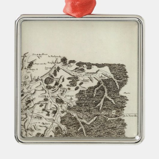 サン·フベール メタルオーナメント (正面)