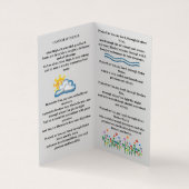 サン・フランシス・カンティクル 名刺 (内部)