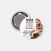 サン・フランチェスコ・デ・アッシジ　光沢ポスター マグネット (正面/裏面)