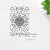 サン&フローライヤリングネックレスジュエリーディスプレイカード (デスク)