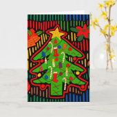 サン・ブラス島のクリスマスツリー モラ カード (黄色い花)