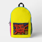 サン プリントバックパック (正面)