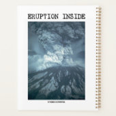 サン・ヘレン山の地質学心理学の噴火 プランナー手帳 (裏面)