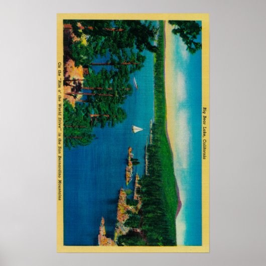 サン・ベルナルディーノの世界ドライブの縁 ポスター (正面)