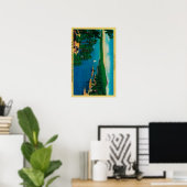 サン・ベルナルディーノの世界ドライブの縁 ポスター (ホームオフィス)