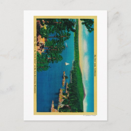 サン・ベルナルディーノの世界ドライブの縁 ポストカード (正面)