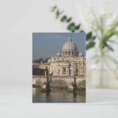 サン・ペトロ聖堂とポンテ・サンタンジェロ ポストカード (スタンド正面)