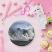 サン・ペドロ・デ・アタカマの近くのエル・タイオ・ゲイサーズ – チリ ペーパープレート (パーティー)