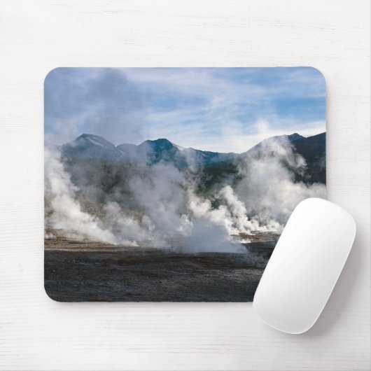 サン・ペドロ・デ・アタカマの近くのエル・タイオ・ゲイサーズ – チリ マウスパッド (マウス)