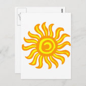 サン ポストカード (正面/裏面)