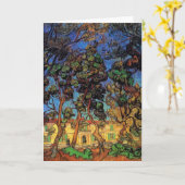 サン・ポール病院のヴァン・ゴッホ・ツリーズ カード (黄色い花)