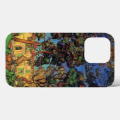 サン・ポール病院のヴァン・ゴッホ・ツリーズ Case-Mate iPhoneケース (裏面 (横))