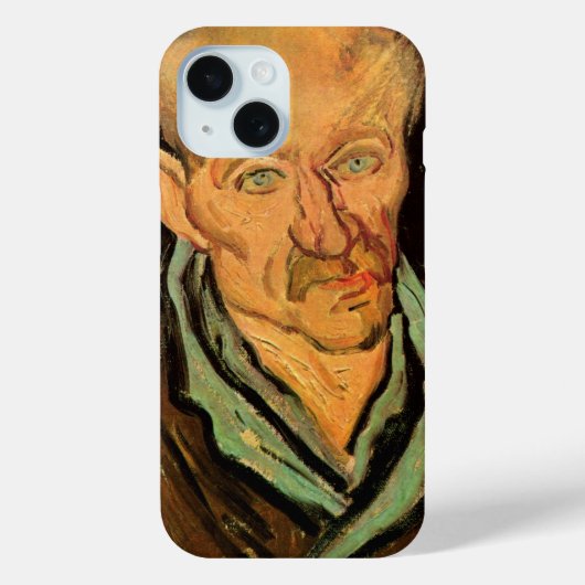 サン・ポール病院の患者 フィンセント・ファン・ゴッホ Case-Mate iPhoneケース (裏面)