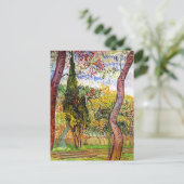 サン・ポール・ヴィンセント・ヴァン・ゴッホ庭園 ポストカード (スタンド正面)