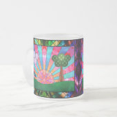 『サン・マグ』 フロストグラスマグカップ (正面左)