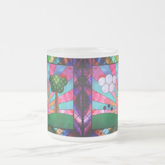 『サン・マグ』 フロストグラスマグカップ (中央)