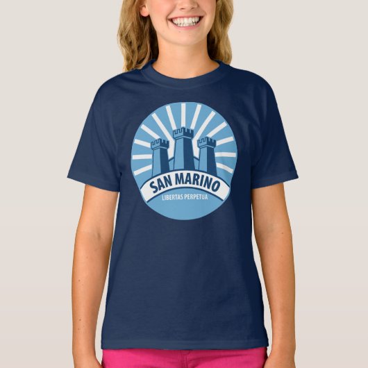 サン・マリノ・リベルタス・ペルペトゥア Tシャツ (正面)