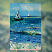 サン＝マリーの海の風景 ファインアート アクリルサイン (ニュートラル)