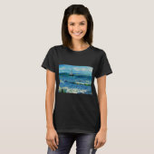 サン=マリーの海の風景 ファインアート Tシャツ (正面フル)