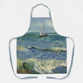 サン・マリー・ド・ラ・メールでのゴッホの海景 エプロン (正面)