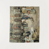 サン・マルコの広場，ヴェネツィア， 1883 by Willia タペストリー (正面)