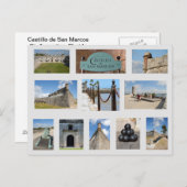 サン・マルコス葉書の城セントオーガスティン, Fl. ポストカード (正面/裏面)