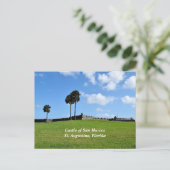 サン・マルコ・セントオーガスティン城(フロリダ州) シーズンポストカード (スタンド正面)