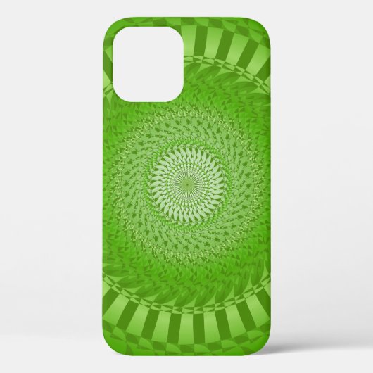 サン マンダラ グリーン ケースメイト iPhone ケース Case-Mate iPhoneケース (裏面)