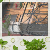 サン·ミゲル·デの通り上のアーキテクチャ キッチンタオル (折り畳み)