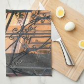 サン·ミゲル·デの通り上のアーキテクチャ キッチンタオル (四つ折り)