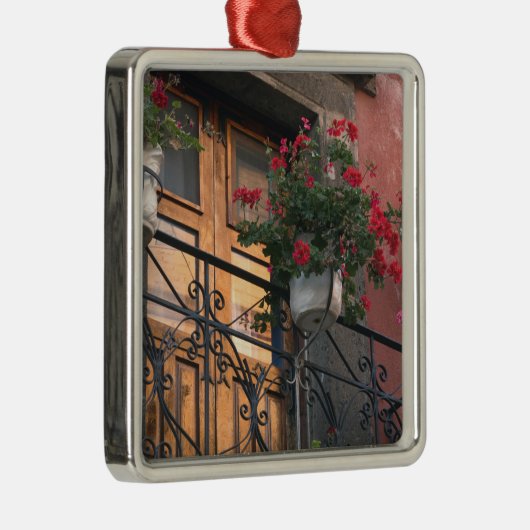 サン·ミゲル·デの通り上のアーキテクチャ メタルオーナメント (右)