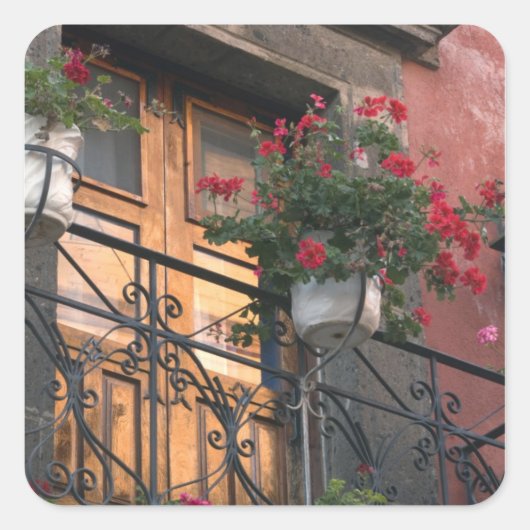 サン・ミゲル・デ通りの建築 スクエアシール (正面)