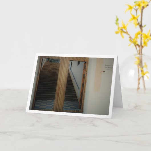 サン・ミゲル・デ・リリアのリアル修道院への行き方 カード (黄色い花)