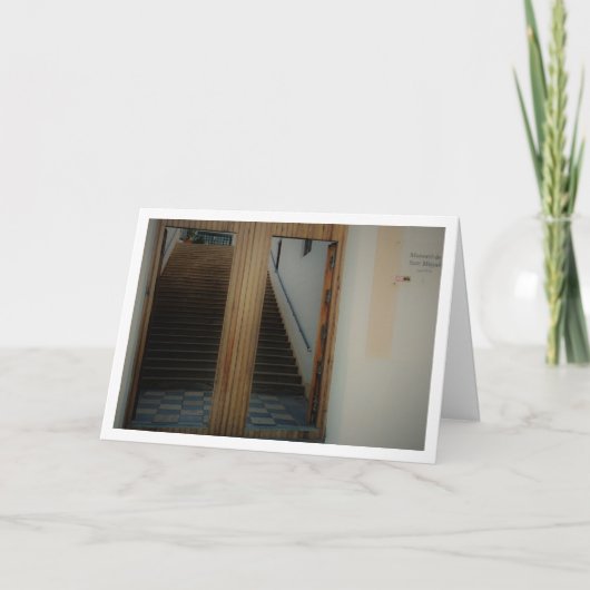 サン・ミゲル・デ・リリアのリアル修道院への行き方 カード (正面)