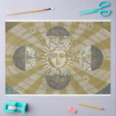 サン&ムーンデコパージュ紙 薄葉紙 (クラフト)