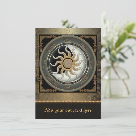 サン/ムーンホイ異教のール中招待状 招待状 (スタンド正面)