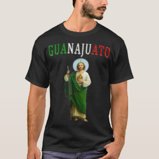 サン・ユダ・タデオ・グアナファト・シャツ・カミサ・メキシコ・メキシコ Tシャツ