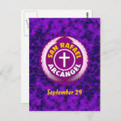 サン・ラファエル・アルカンゲル ポストカード (正面/裏面)