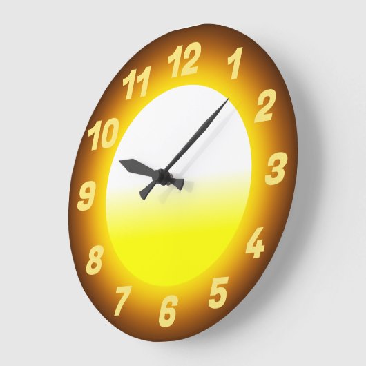 サン ラージ壁時計 (傾斜)