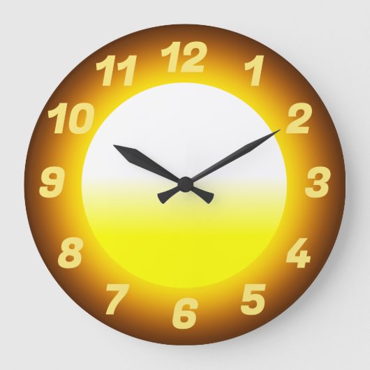 サン ラージ壁時計 (正面)