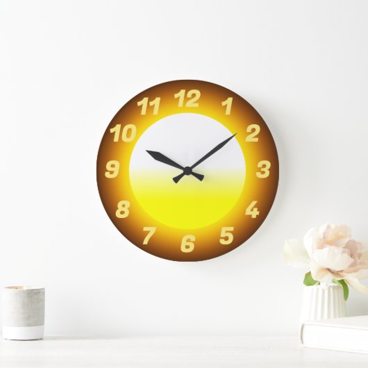 サン ラージ壁時計 (ホーム)