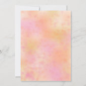 サン | レインボー サンシャインベイビーシャワービンゴ 招待状 (裏面)