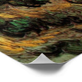 サン・レミの採石場入口、ヴィンセント・ヴァン・ゴッホ ポスター (角)