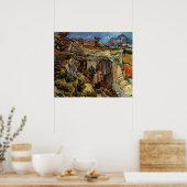 サン・レミの採石場入口、ヴィンセント・ヴァン・ゴッホ ポスター (キッチン)