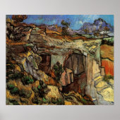 サン・レミの採石場入口、ヴィンセント・ヴァン・ゴッホ ポスター (正面)