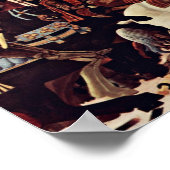 サン・ロマーノの戦いバイパオロ・ウッチェロ ポスター (角)